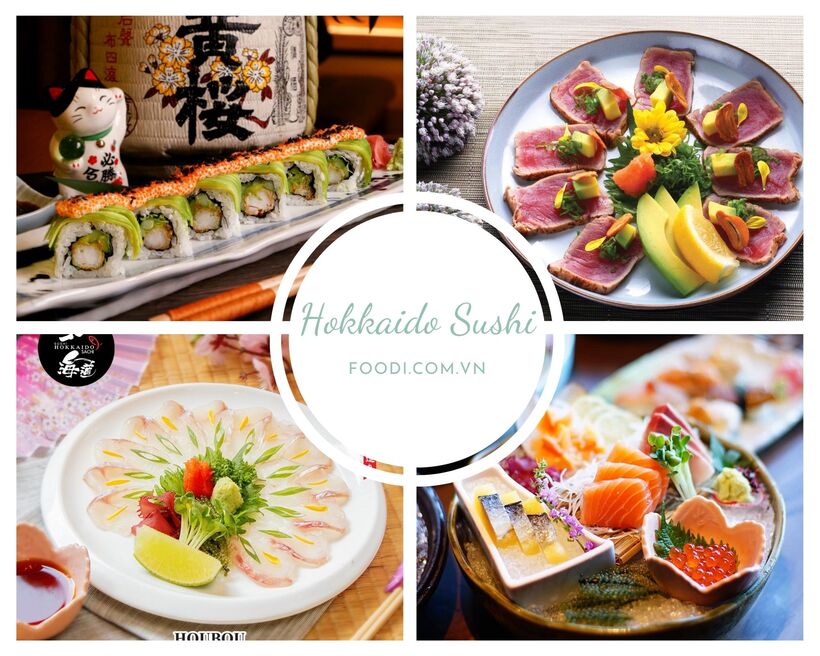review hokkaido sushi “thiên đường” ẩm thực đậm chất nhật bản