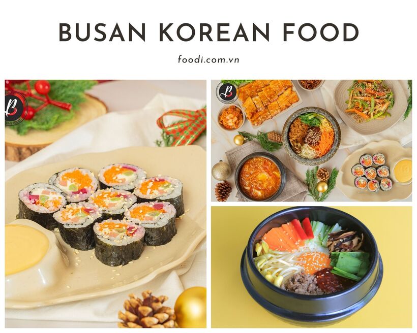 Busan Korean Food – Món Hàn Quốc giá Việt Nam bên hông Sài Gòn