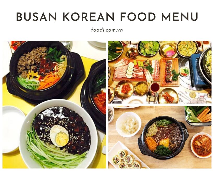 busan korean food – món hàn quốc giá việt nam bên hông sài gòn