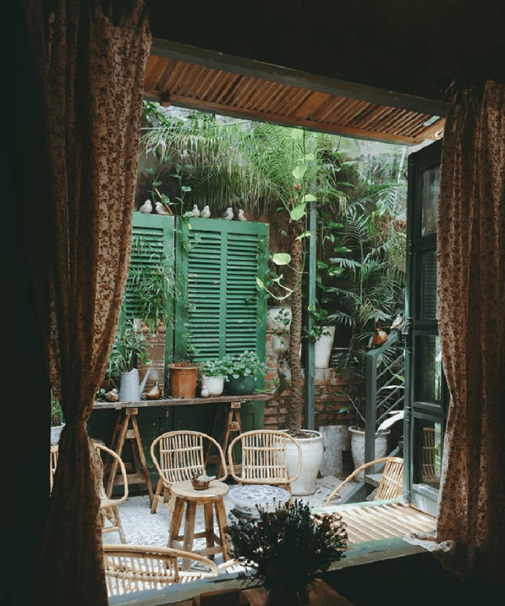 20 quán cà phê hà nội view đẹp không gian yên tĩnh, sang trọng, sân vườn