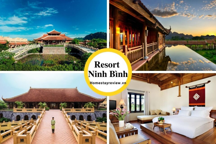 Top 20 Resort Ninh Bình view đẹp “lung linh” giá rẻ gần Tràng An Tam Cốc