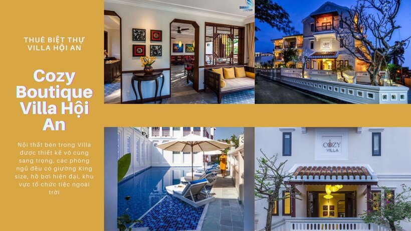 Top 21 Biệt thự villa Hội An view biển An Bàng giá rẻ trung tâm phố cổ