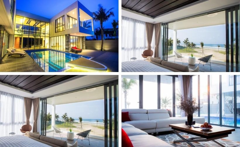 Top 20 Biệt thự villa Đà Nẵng view biển đẹp gần Cầu Rồng, sông Hàn