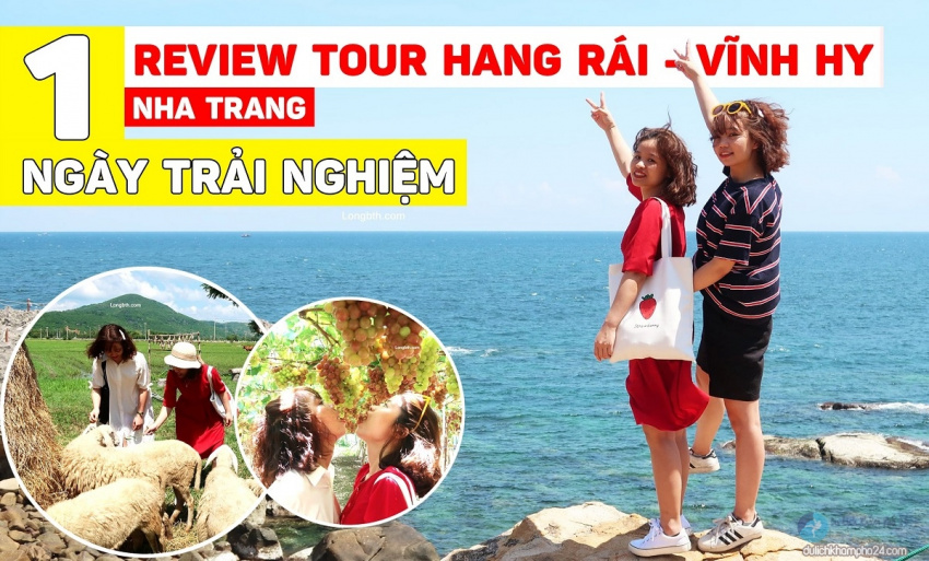 REVIEW tour Hang Rái – Vĩnh Hy – Vườn Nho trong 1 ngày, tour hang rái