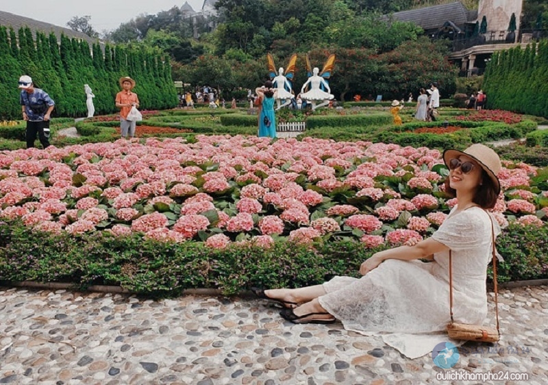 Vườn Hoa Le Jardin D’Amou Bà Nà Hills | Thiên đường 1000 loài hoa, Vườn hoa Bà Nà