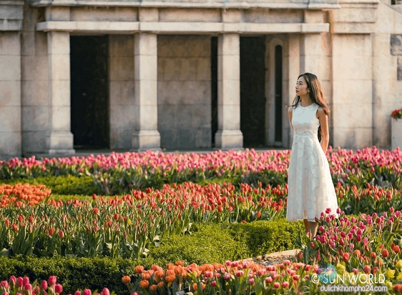 Vườn Hoa Le Jardin D’Amou Bà Nà Hills | Thiên đường 1000 loài hoa, Vườn hoa Bà Nà