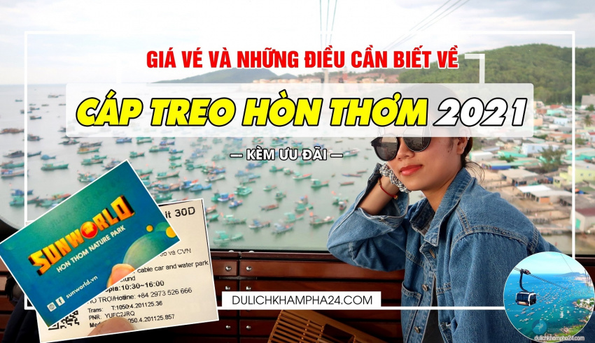 Giá vé cáp treo Hòn Thơm Phú Quốc và những lưu ý cần biết 2021