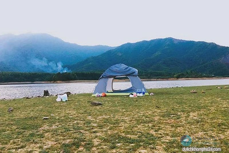 Hồ Hòa Trung nơi cắm trại đẹp như tranh vẽ tại Đà Nẵng, hồ Hòa Trung