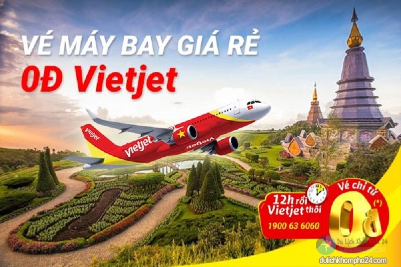 Săn vé máy bay Hà Nội Đà Nẵng giá rẻ – 0đ Vietjet Bamboo
