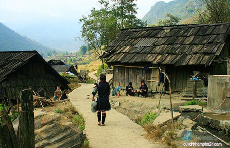 Ghé thăm những bản làng ở Sapa – Một nét đẹp của vùng núi Tây Bắc, bản làng Sapa, bản ở Sapa
