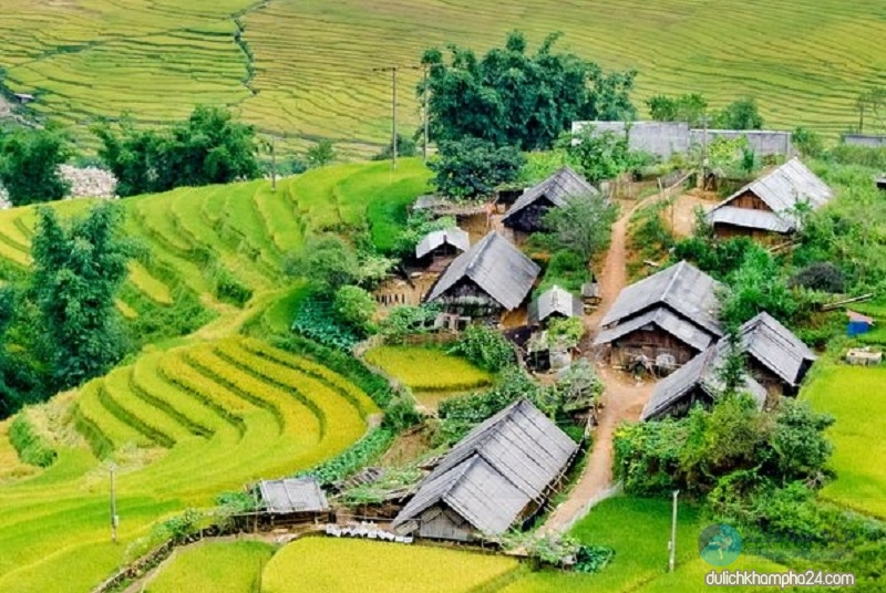 Ghé thăm những bản làng ở Sapa – Một nét đẹp của vùng núi Tây Bắc, bản làng Sapa, bản ở Sapa