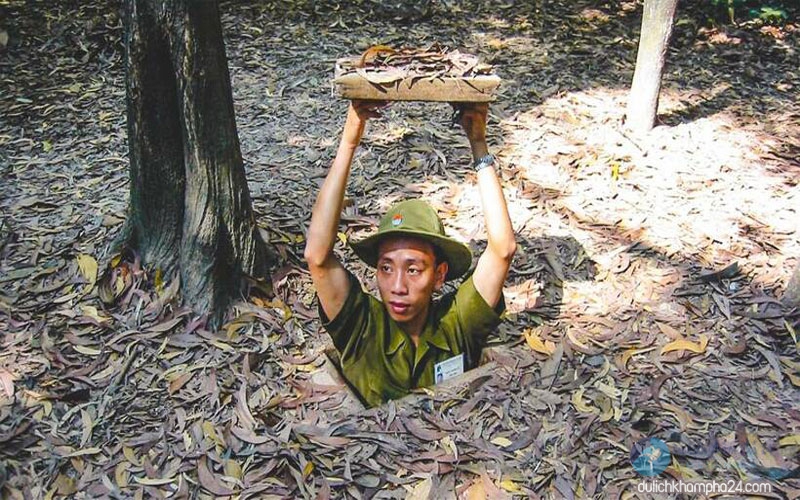 Tham quan địa đạo Củ Chi – “mê cung trong lòng đất” của Sài Gòn
