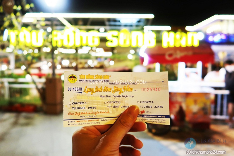 Giá vé Du thuyền Sông Hàn Đà Nẵng có mấy loại, mua ở đâu, bao nhiêu tiền?
