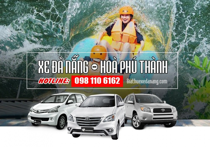 Thuê xe ô tô từ Đà Nẵng đi trượt thác Hòa Phú Thành giá rẻ