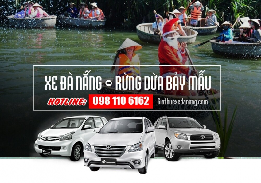 Thuê xe ô tô từ Đà Nẵng đi Rừng Dừa Bảy Mẫu giá rẻ