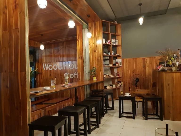 woodhouse coffee phú quốc: căn nhà gỗ thân thiện