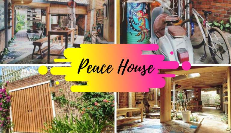 peace house phú quốc homestay: phong cách vintage độc đáo