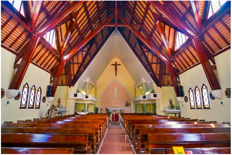 nhà thờ domaine de marie – công giáo sống ảo không góc chết tại đà lạt