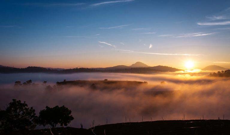 đồi thiên phúc đức – ngắm đà lạt đẹp huyền ảo trong màn sương