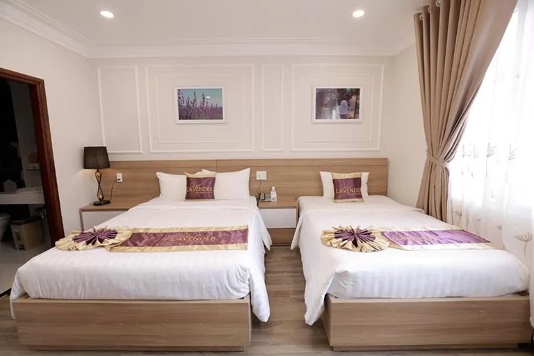 review sweet lavender hotel – khách sạn 2 sao sang trọng, tiện nghi tại đà lạt