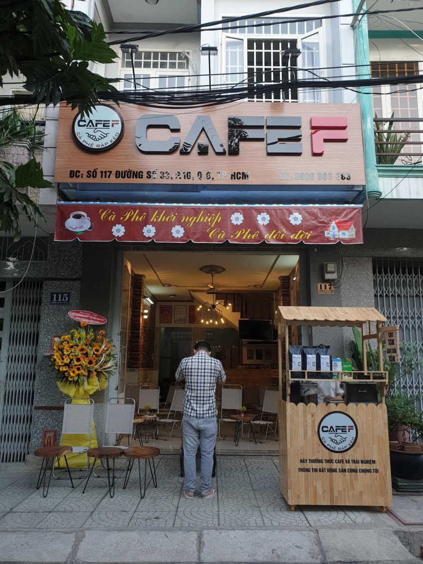 Cafe F Cà Phê Ráp Kèo, Đường Số 33, Quận 6