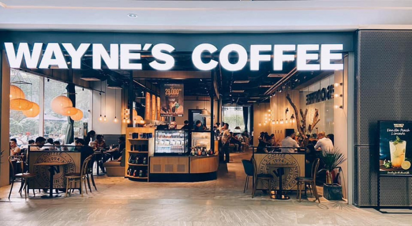 Wayne’s Coffee – 107 Cách Mạng Tháng 8, P. 12,  Quận 10, TP. HCM