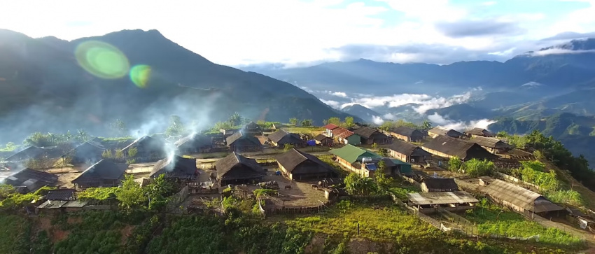 trạm tấu, săn mây, cu vai, bản cu vai – ngôi làng cổ tích đang ngủ quên