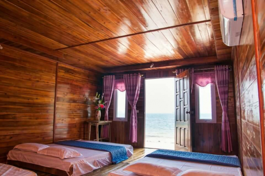 có nên đi du lịch đảo cô tô không, không nên ngủ tại các nhà gỗ ở bãi biển cô tô