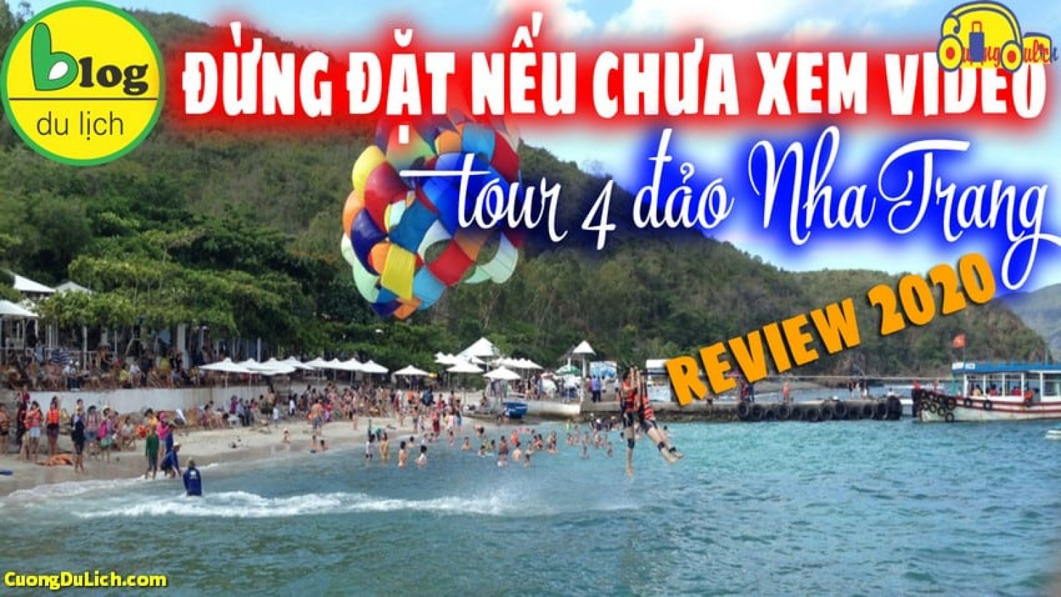Review Tour 4 đảo Nha Trang 