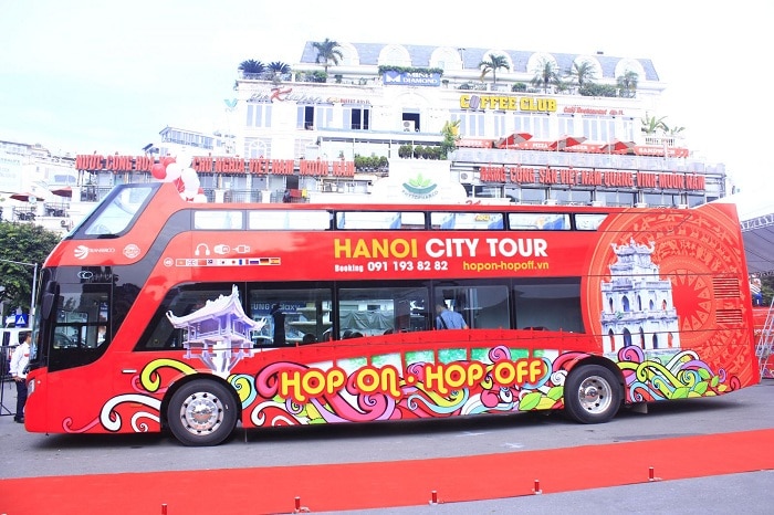 Lịch trình khám phá toàn bộ Hà Nội bằng xe buýt 2 tầng