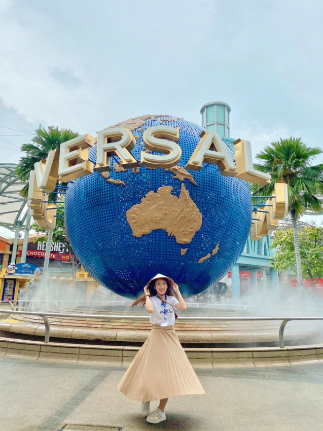 Khánh Vy chia sẻ kinh nghiệm tự túc 4N3Đ Singapore, SINGAPORE