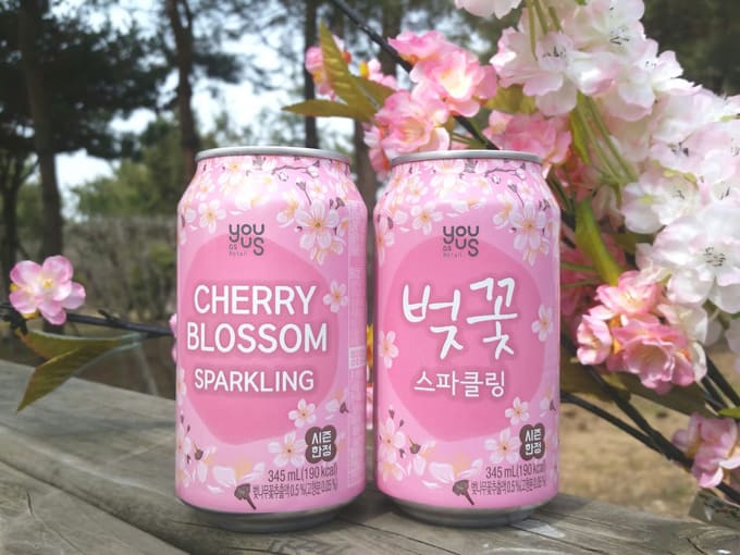 10 sản phẩm hoa anh đào limited edition phải nếm thử ở Hàn Quốc, HÀN QUỐC