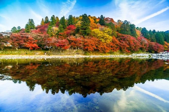 Lịch ngắm lá phong rực rỡ mùa thu Nhật Bản trong năm 2018, NHẬT BẢN