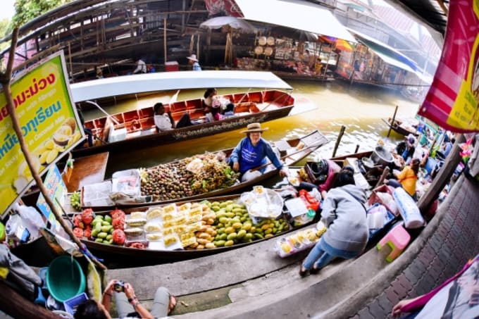 10 Khu Chợ Thái Lan Nổi Tiếng Ngon – Bổ – Rẻ Tại Bangkok Và Pattaya