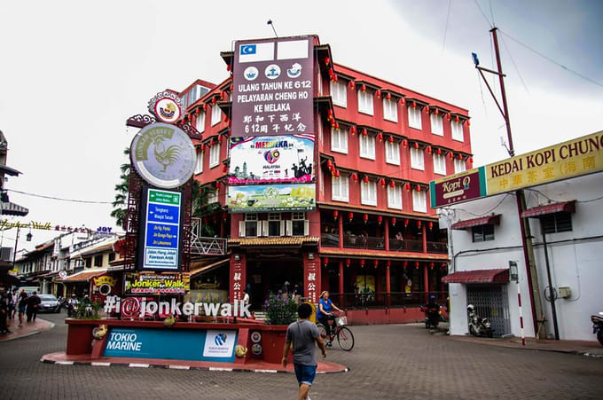Dạo chơi ở thành phố cổ Malacca, Melaka, MALAYSIA