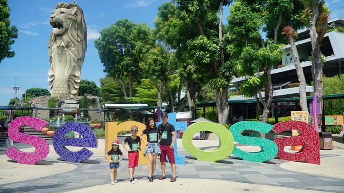 Lịch trình du lịch Singapore hè tự túc 4 ngày cho gia đình lần đầu đến Singapore, SINGAPORE