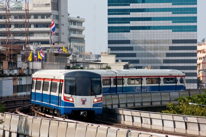 Du lịch Thái Lan với chính sách mới cho thẻ Rabbit và Bangkok Train Sky
