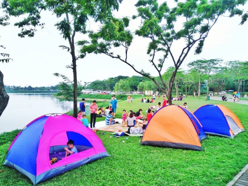 31 địa điểm du lịch cắm trại dã ngoại gần Hà Nội