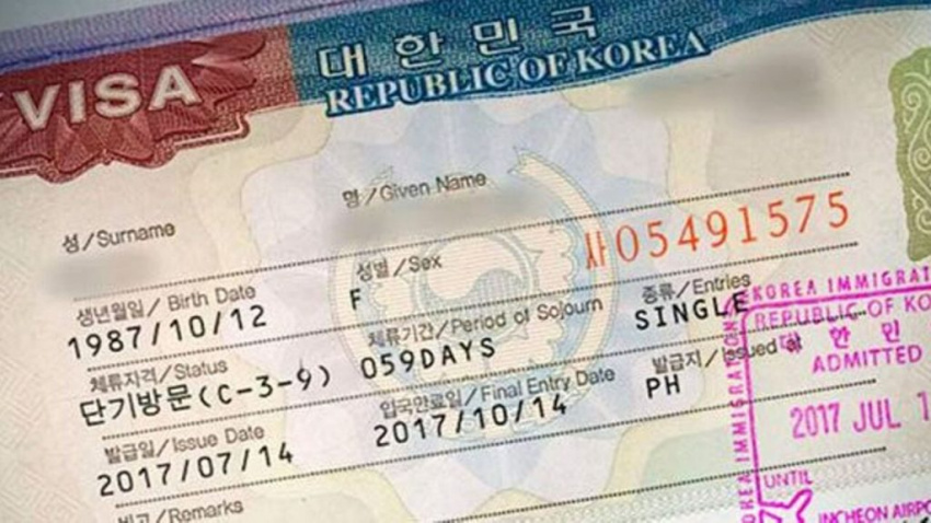 Kinh nghiệm xin visa du lịch Hàn Quốc tự túc mới nhất