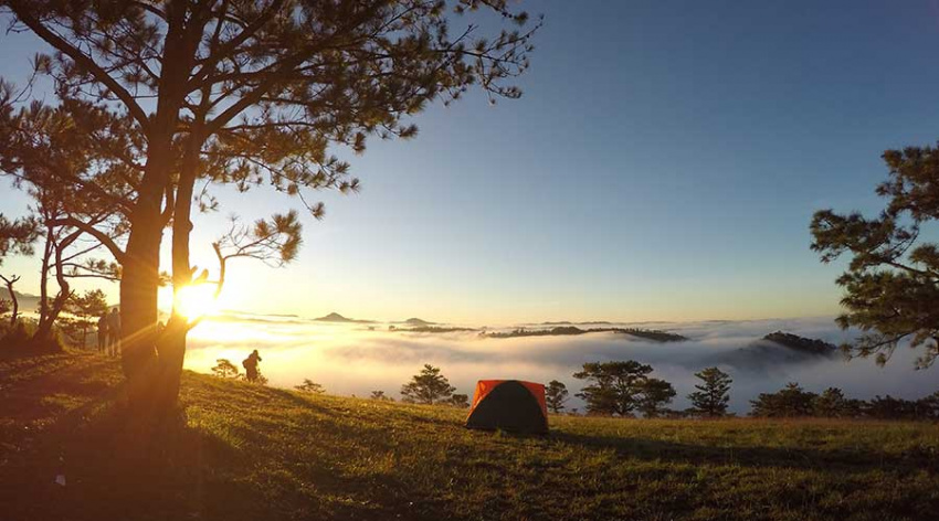8 địa điểm cắm trại đẹp nhất khi du lịch Đà Lạt