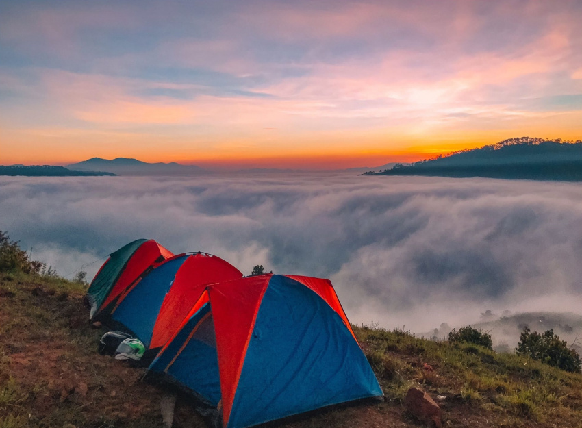 8 địa điểm cắm trại đẹp nhất khi du lịch Đà Lạt