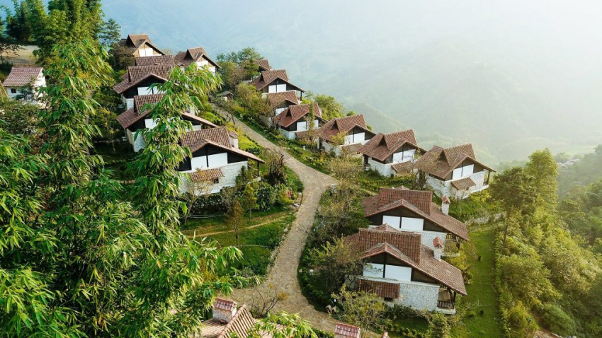 Sapa Jade Hill Resort – ngôi làng cổ châu  Âu giữa núi rừng Hoàng Liên Sơn