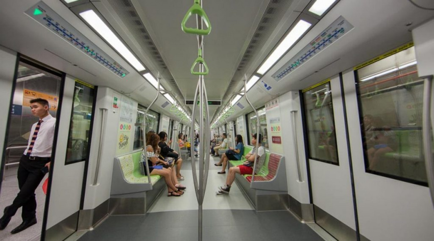 Hướng dẫn cách đi tàu điện ngầm Singapore & bản đồ