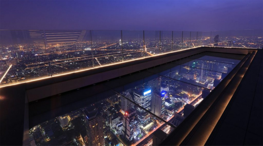 Review MahaNakhon Skywalk – toà nhà cao nhất Bangkok