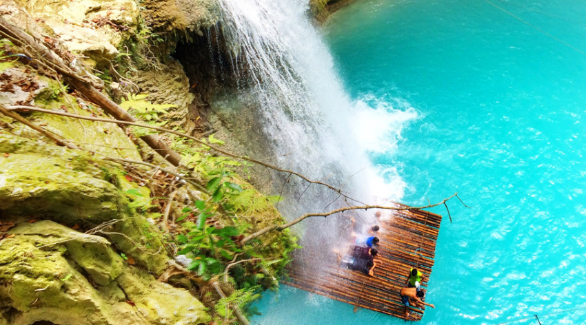 Bí kíp du lịch Cebu Philippines – Canyoneering thác Kawasan Falls hùng vĩ