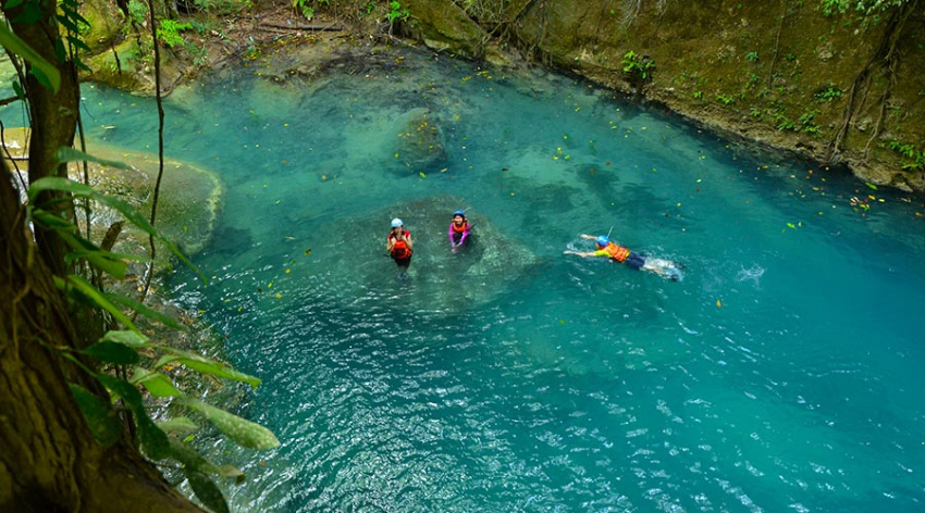 Vượt thác (Canyoning) tại Cebu, Philippines